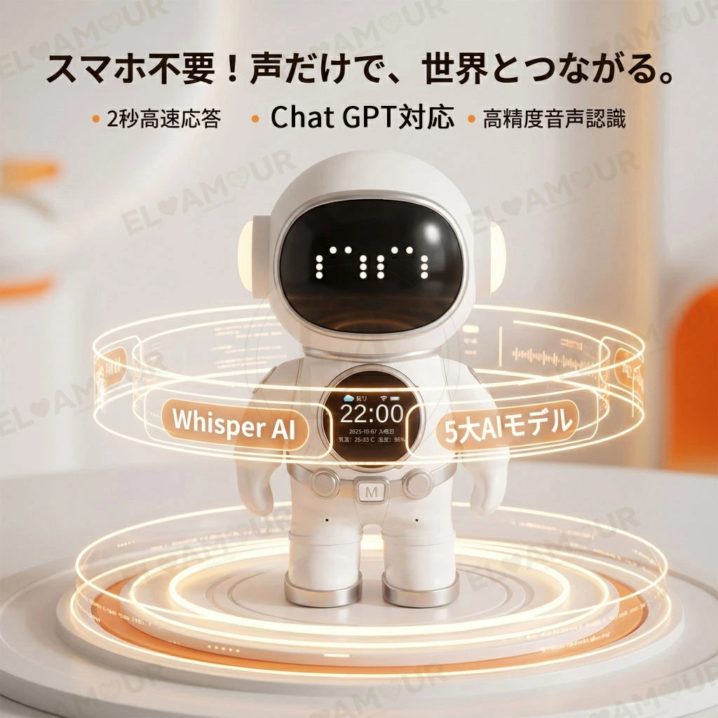 AI搭載 宇宙飛行士型 スマートロボット 本体 wj4_2.jpg