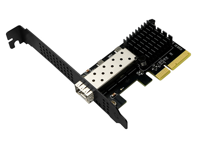 10GbE 有線LANカード Realtek RTL8127搭載 PCIe Gen3x2 SFP+対応1
