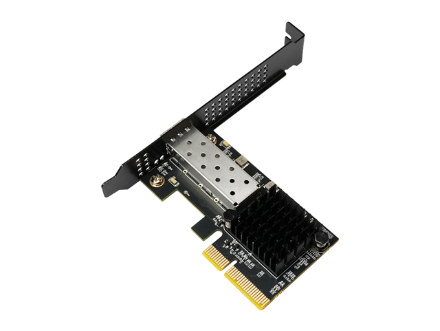 10GbE 有線LANカード Realtek RTL8127搭載 PCIe Gen3x2 SFP+対応1