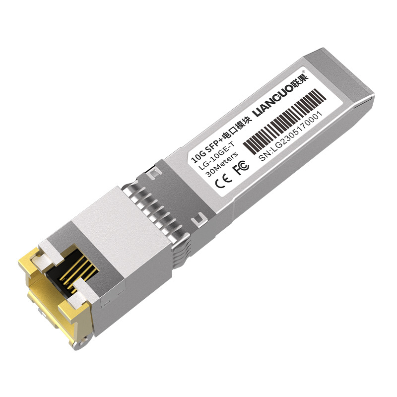 10GBASE-T RJ45Ѵ SFP+⥸塼 LG-10GE-T ȥ󥷡С 10G/5G/2.5G/1Gޥб