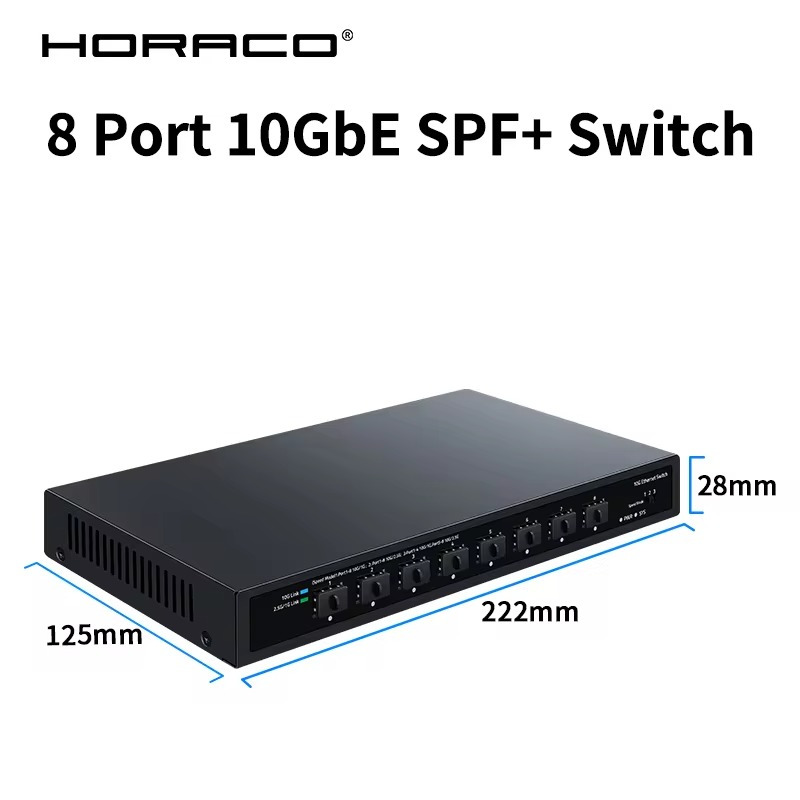 通販サイト一覧 10Gigabit SFP+ 8ポート搭載アンマネージド スイッチングハブ ZX コニファー・針葉樹