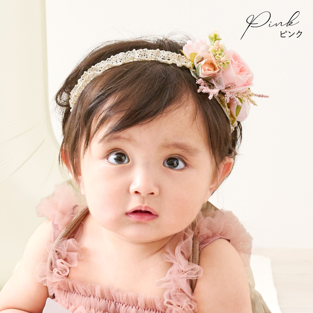 regalo ヘアバンド 花冠 ヘアアクセサリー ヘッドドレス レース 