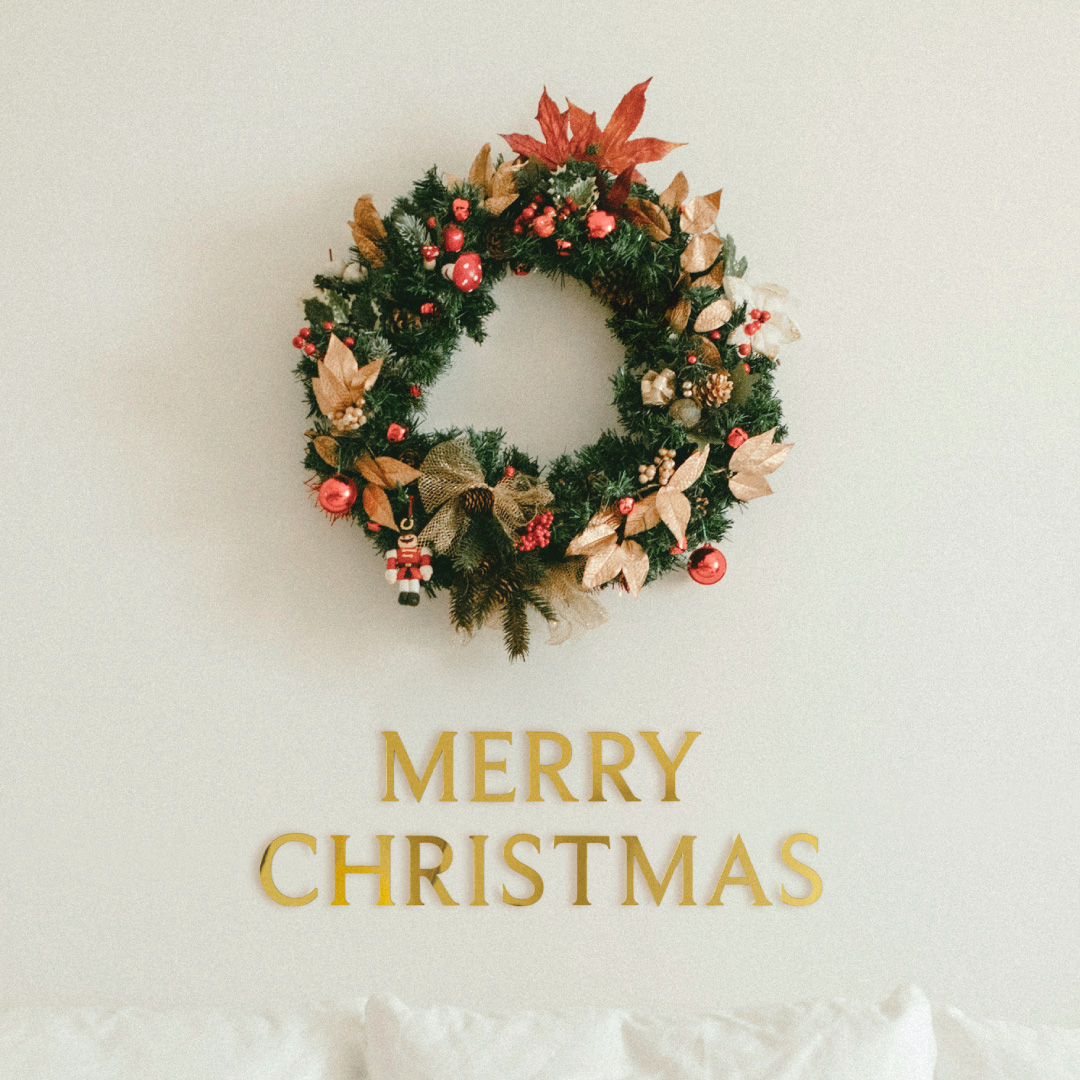 regalo クリスマス 飾り レターバナー 窓 壁 Merry Christmas 飾り付け