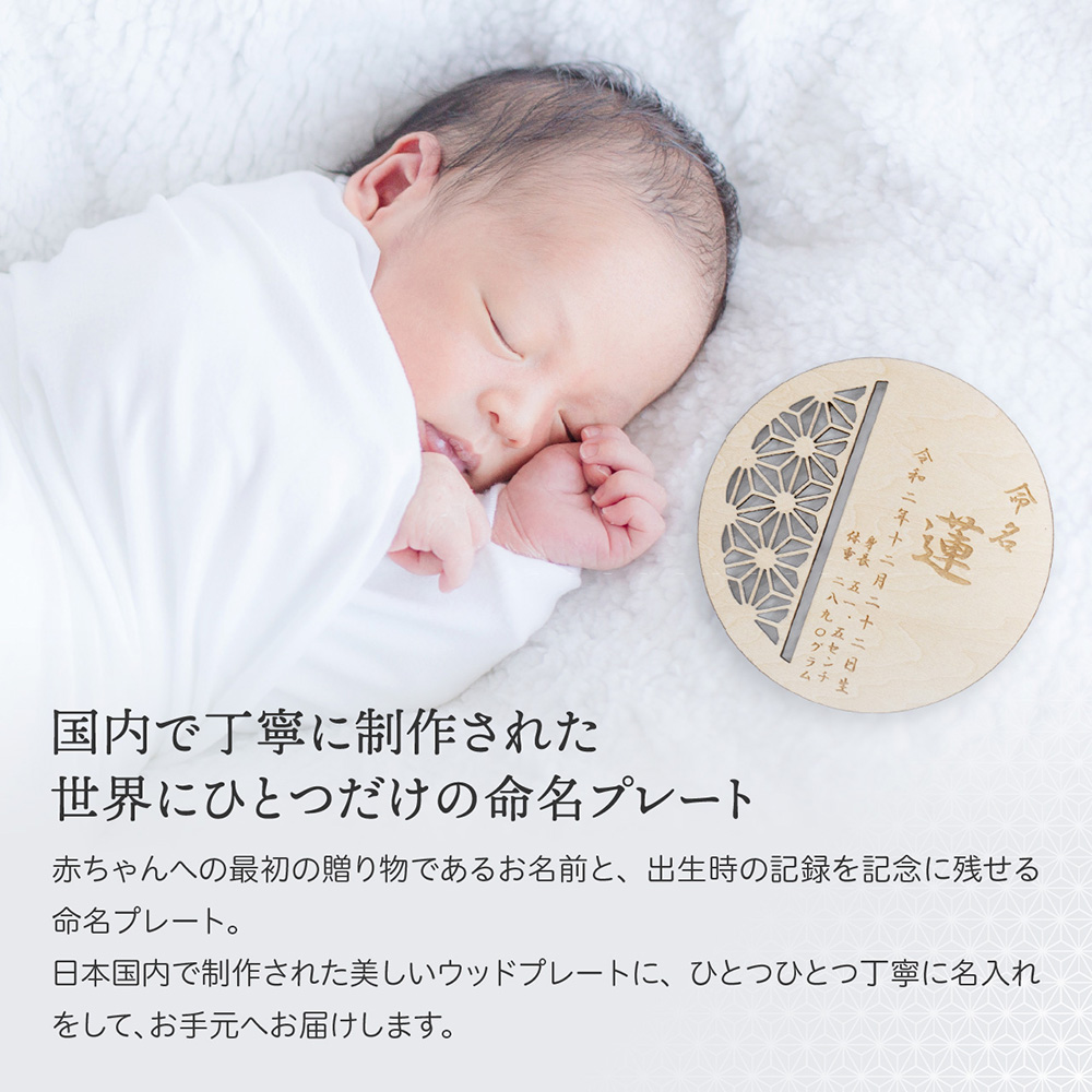 [紅葉さま専用］手書きプレート2点 no.86 秋の命名書刺繍キット🍂 ⁡ - ̗̀ デザイン公開 ̖́