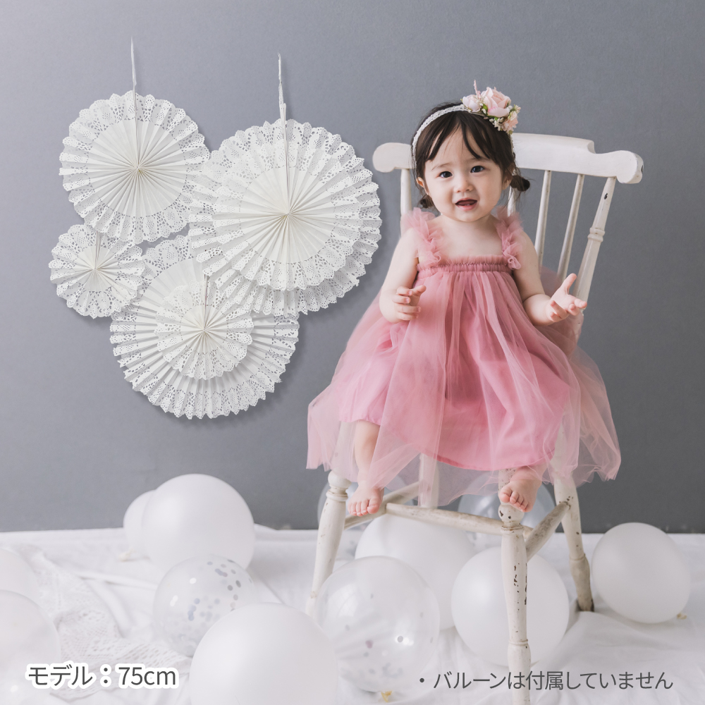 regalo（パーティグッズ） 誕生日 飾り付け レース ペーパー