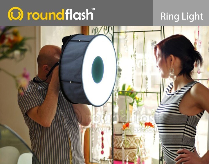 正規代理店】Round Flash Ring Light(ラウンドフラッシュ リング 