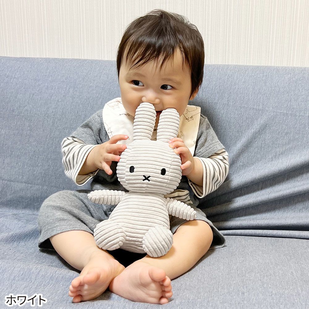 【正規品】 ミッフィー コーデュロイ 23cm ぬいぐるみ おもちゃ 赤ちゃん ファーストトイ プレゼント 出産祝い 誕生日 ギフト かわいい おしゃれ yct regalo | Miffy | 06