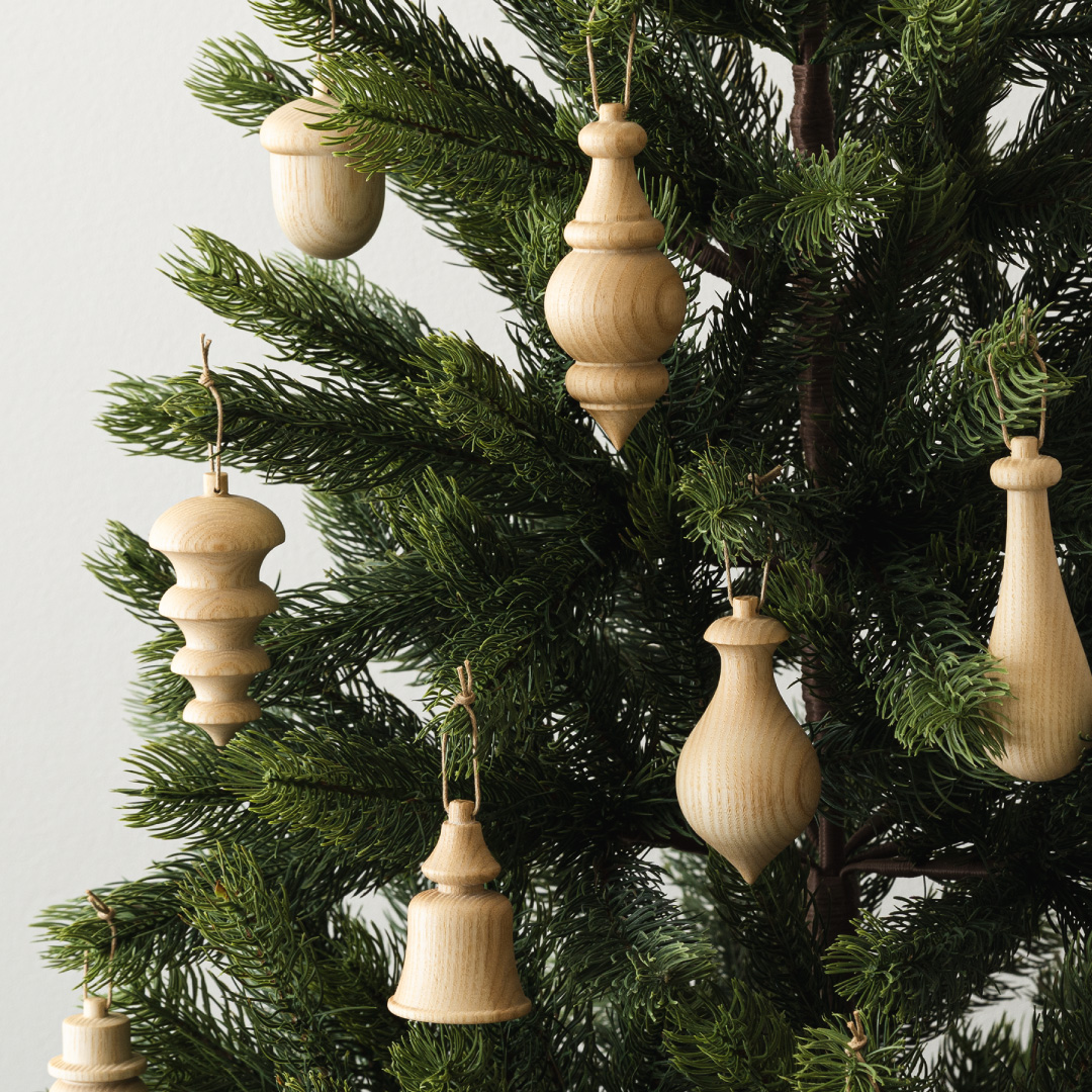 　クリスマスオーナメント　10個セット オーナメント クリスマス 【10個セット】 木製 おしゃれ 北欧