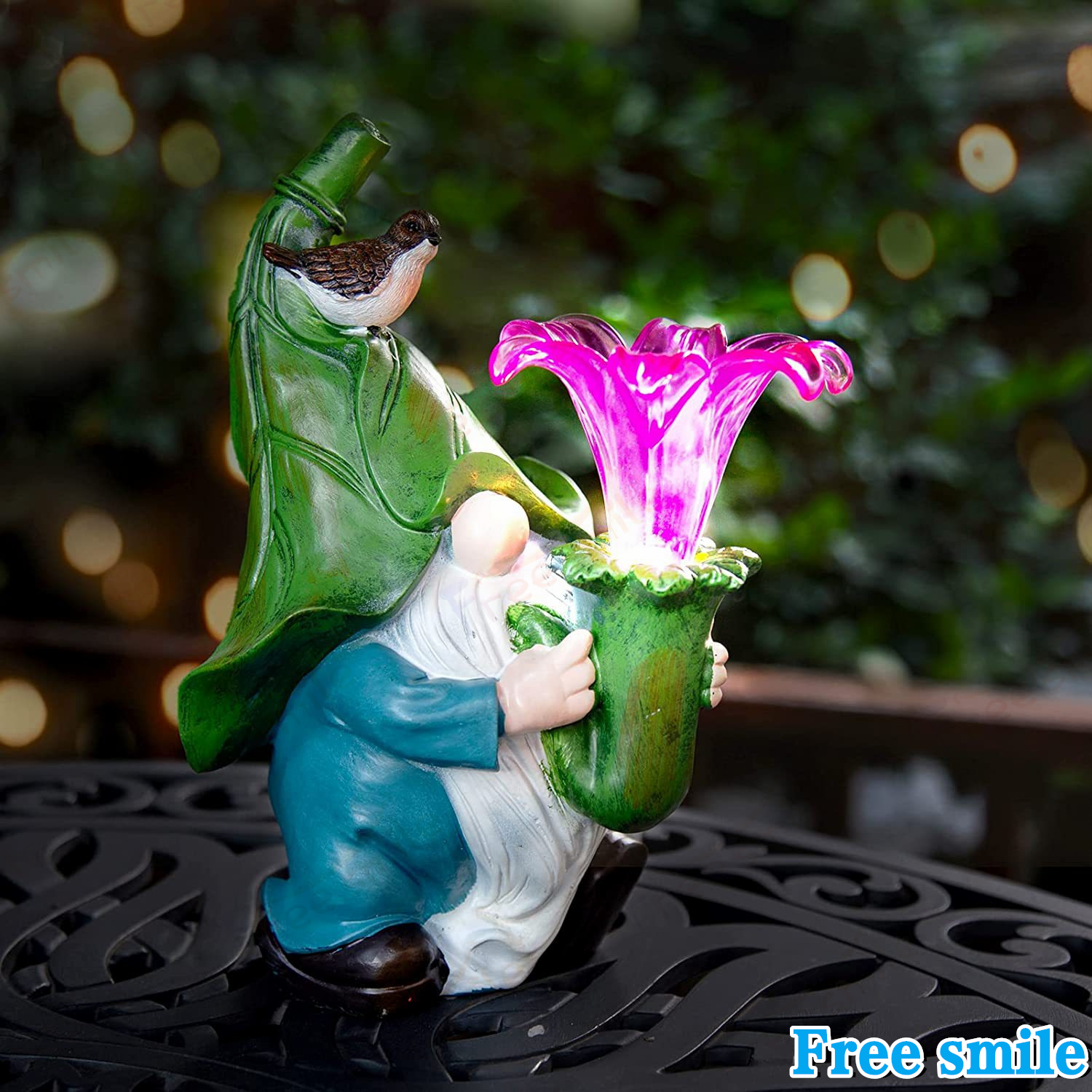 ガーデニングオブジェ ソーラーライト ガーデンオーナメント 大地の妖精　長い顎鬚 ソーラー充電式 置物 防水 芝生 玄関先 庭 ガーデン ベランダ |  | 27