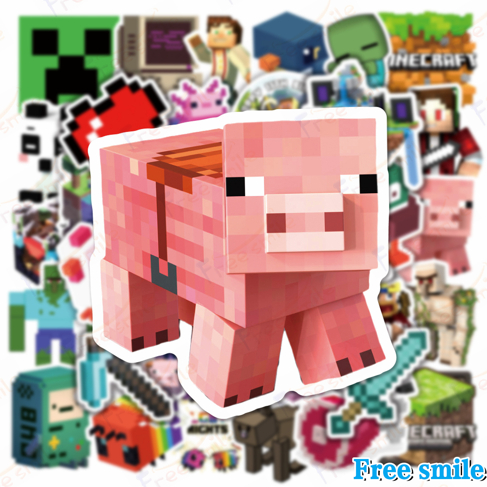 マインクラフト 50枚 シール ペーパー手帳 ...の詳細画像3