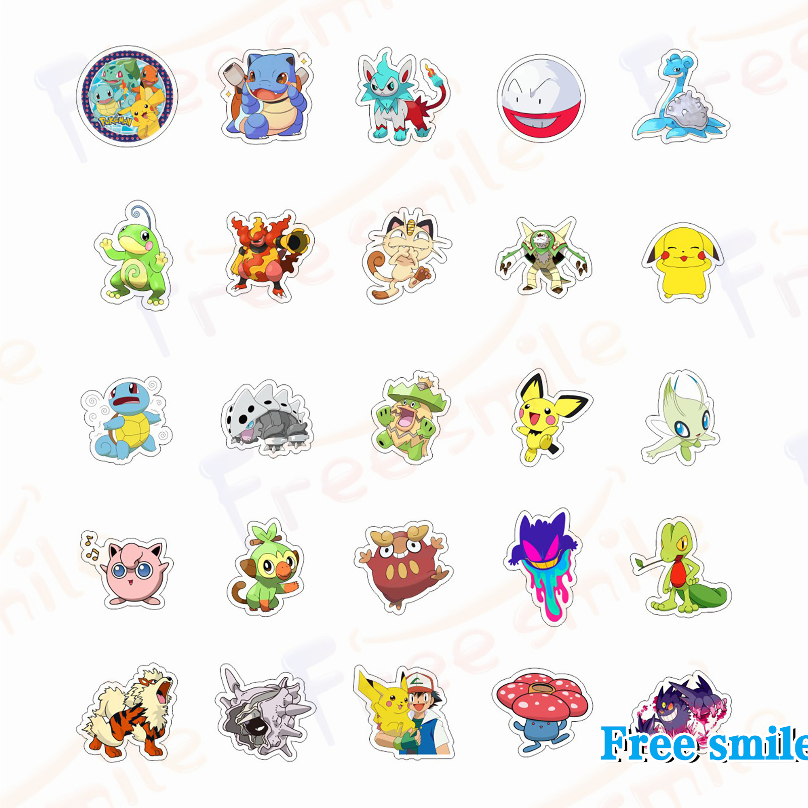 ポケモンシール ステッカー ポケットモンスター タイプB 100枚セット