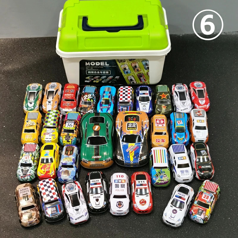 ミニカーおもちゃ 10台/20台/30台/50台セット 回力車 プルバックカー