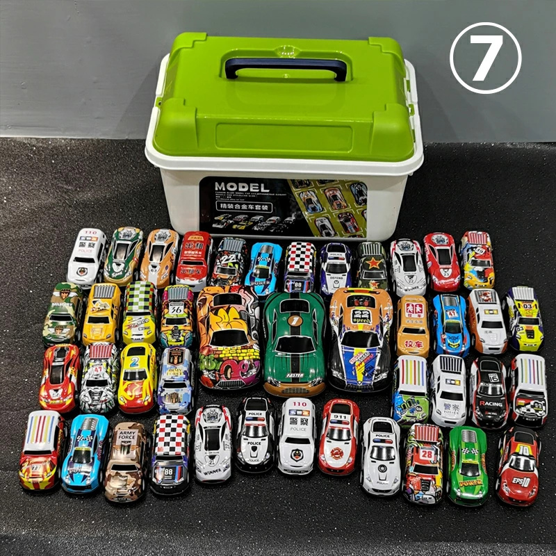 ミニカーおもちゃ 10台/20台/30台/50台セット 回力車 プルバックカー