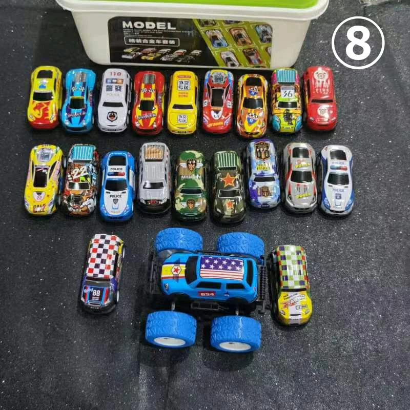 ミニカーおもちゃ 10台/20台/30台/50台セット 回力車 プルバックカー