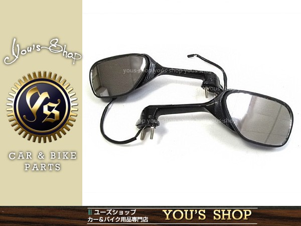 新品 GSX-R1000/750/600 カーボン柄 ウインカーミラー左右 K7 K8