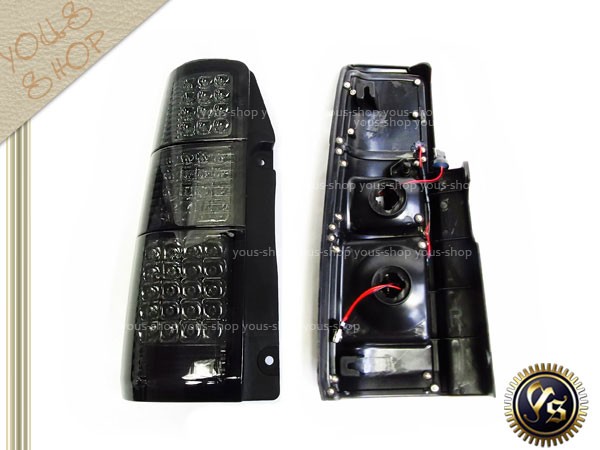 ジムニー用 JB23W JB43W LEDテールランプ スモークデザイン JB23 JB33 JB43 ジムニー 抵抗付 フル LED ファイバー テール スモーク