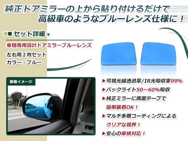 LED 流れるウインカー シーケンシャル ブルーレンズ サイド