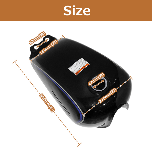 GN125 グラストラッカー ボルティー ガソリンタンク キャップ コック