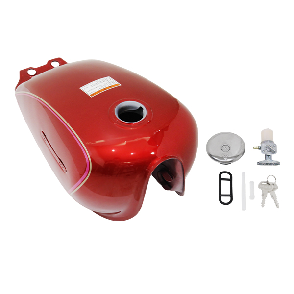 YB125SP タンク　レッド　コック　センサー付き　10L YB125SP タンク レッド コック センサー付き 10L - メルカリ