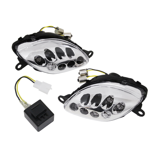 隼 ハヤブサ GSX1300R フロント LED ウインカー クリア 99〜07