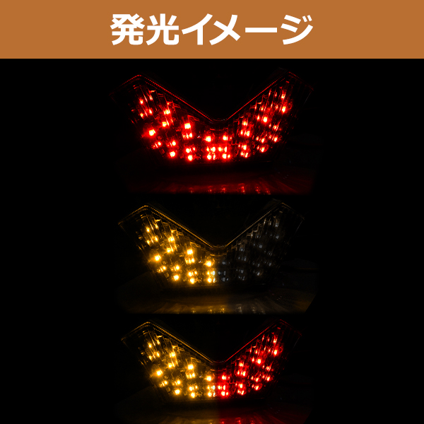 ZZR1400 A6F/A7F C8F/C9F/C9F/CAF/CBF ZX-14R ECF/EDF/EDF/EEF/EFF LED