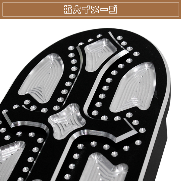 ハーレー スポーツスター XL883 XL1200 ブレーキペダル カバー
