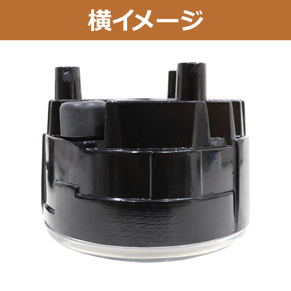 純正交換用 デイライト付き LED フォグランプ ☆ ティーダ C11 レッド