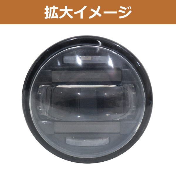 純正交換用 デイライト付き LED フォグランプ ☆ ティーダ C11 レッド