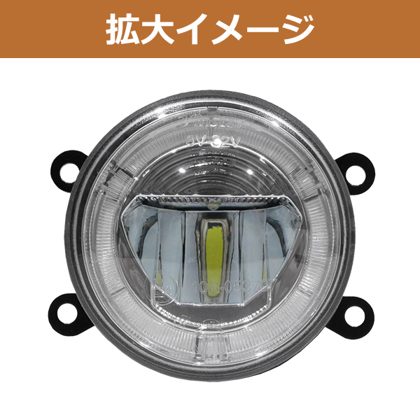 イカリング ＆ デイライト付き CREE製 LED フォグランプ ☆ ワゴンR