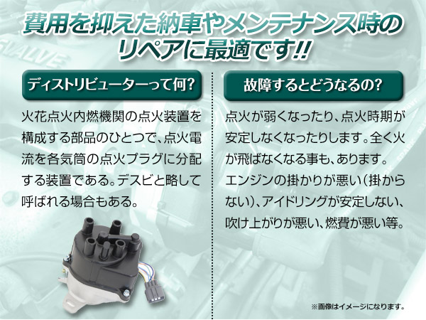 インテグラ タイプR DB8 DC2 デスビ デストリビューター ディストリビューター 点火 に不調を感じたら