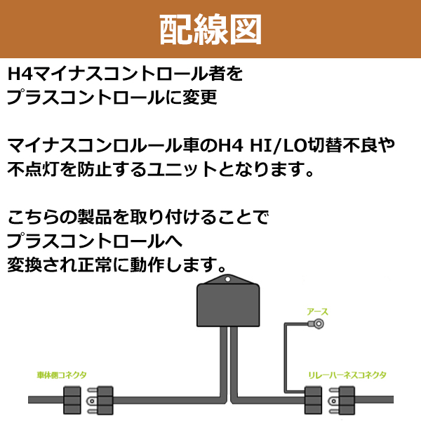 新品・市光工業 HID KID イエロー H4ハイ/ロー切替タイプ HID H4HI/Lo切替 マイナスコントロール車用マルチリレーキット 2個 LED