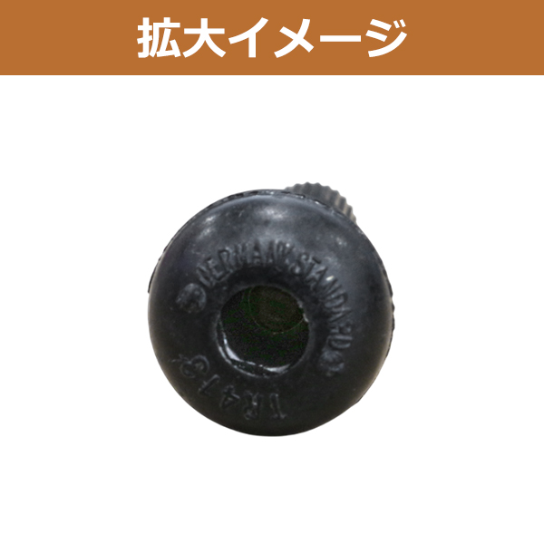 エアバルブ TR413 1個 タイヤ ゴム バ...の詳細画像4