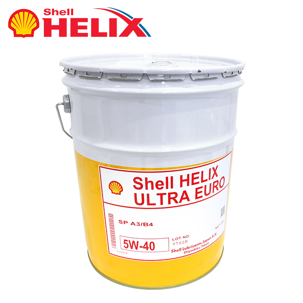 shell-006 Shell Helix Ultra Euro A3/B4 5W-40 20LShellHelix ShellHelix  シェルヒリックス 全合成油 20Lペール缶 輸入車 ガソリン : y0000315027 : ユーズショッピングネット - 通販 -  Yahoo!ショッピング