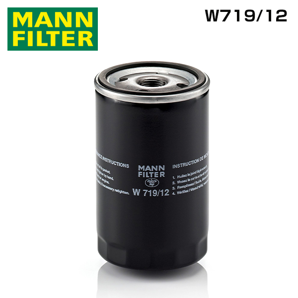 MANN FILTER オイルフィルター W 719/12 10個セット MANN FILTER オイルフィルター W 719/12 10個セット