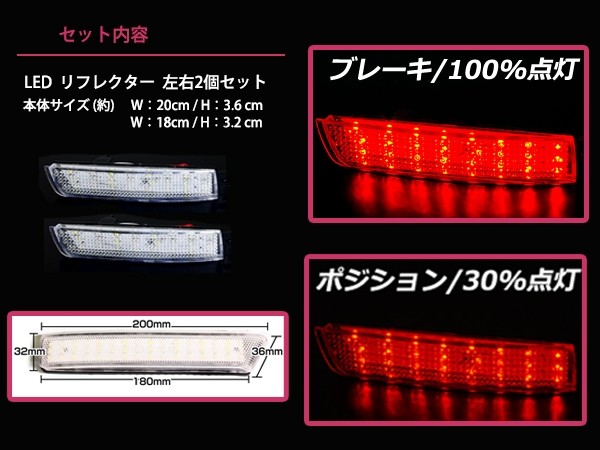 クリアテールランプ テールレンズ 左右 HM1 HM2 バモス 前期