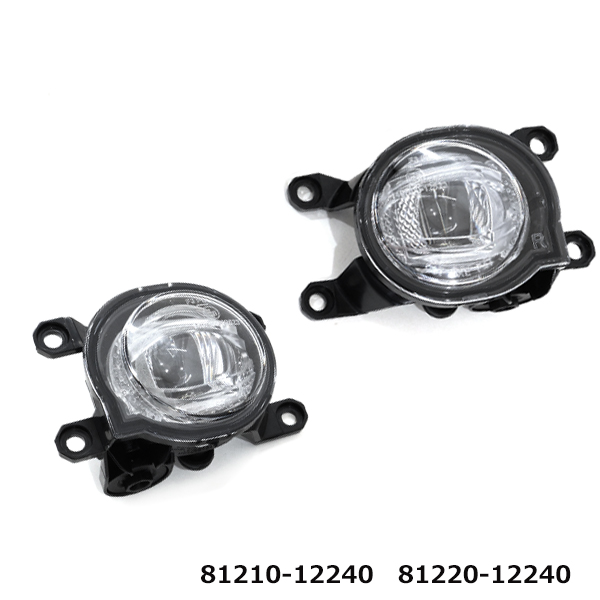 トヨタ純正LEDフォグランプユニット12-611の左右セット　ヤリスクロスなど 純正タイプ LED フォグランプ ユニット 左右セット L/R ヤリスクロス