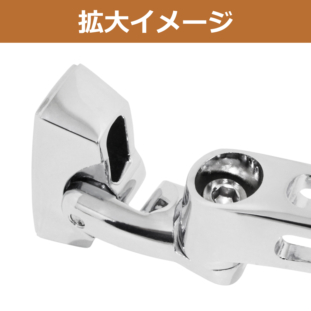 CBR250RR MC22 MC19 レーシング バックミラー メッキ バイクミラー