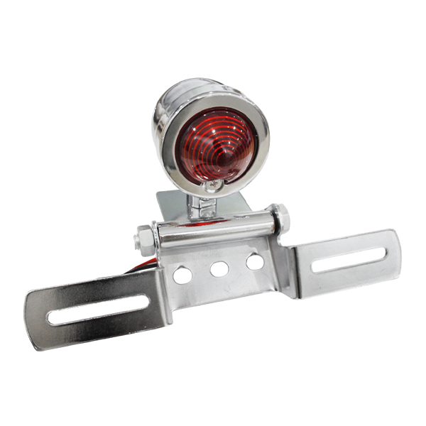 メッキ ビレット ブレット テールランプ ハロゲン アメリカン カフェ