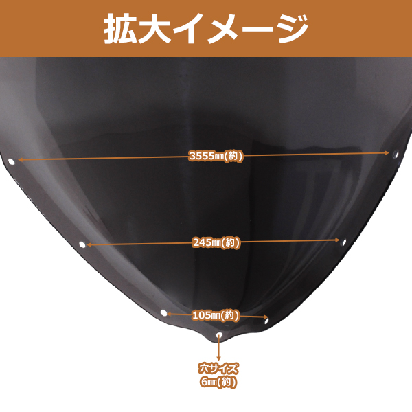マジェスティ250 スクリーン GIVIのおすすめ人気商品一覧 通販 - Yahoo