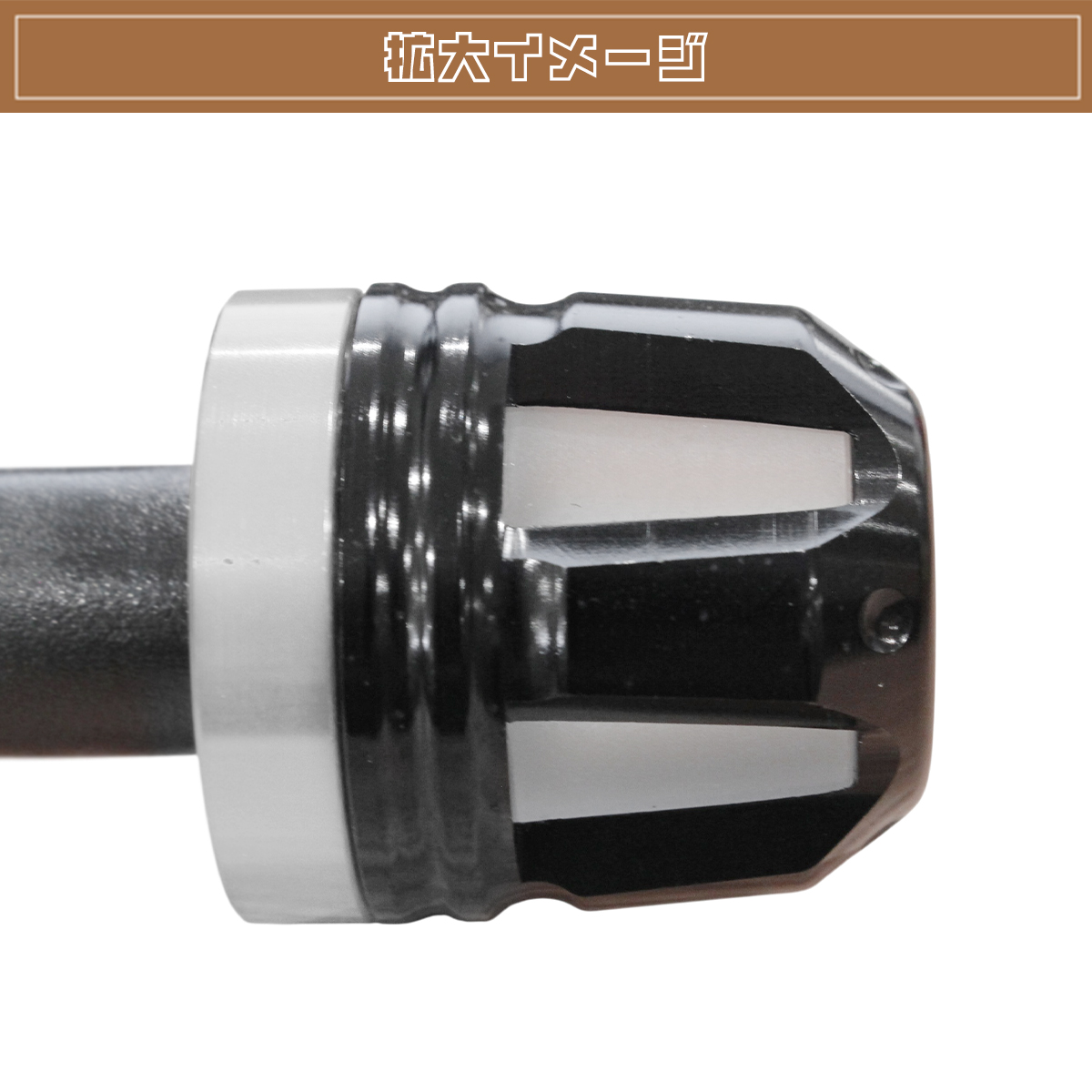 HELLA バーエンドウインカー　アルミ製バフ仕上げ　2個セット　未使用　訳あり アルミビレット LED バーエンド ウインカー ポジション デイライト