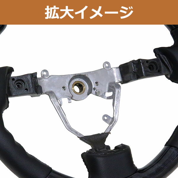 アトレー ワゴン S321G/S331G ステアリング 黒木目 ノーマルグリップ