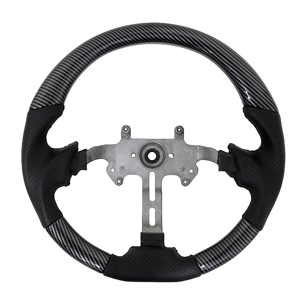 ジムニー　JB23W ハンドル　ステアリング　フルセット！ ジムニー JB23/JB43/JB33カーボン調ステアリング ハンドル : ジェイ