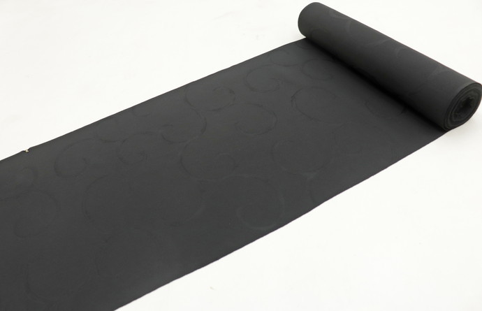 inagoya 新作 超 商品新入荷 BLACK SILK 高級紋意匠-美しい地模様- 承
