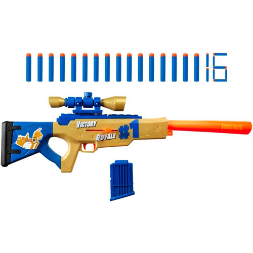 ダーツ16本&電池付き　◆ ナーフ　フォートナイト　AR-L、BASR-L ナーフ フォートナイト FORTNITE BASR OG ブラスター エリートダーツ16