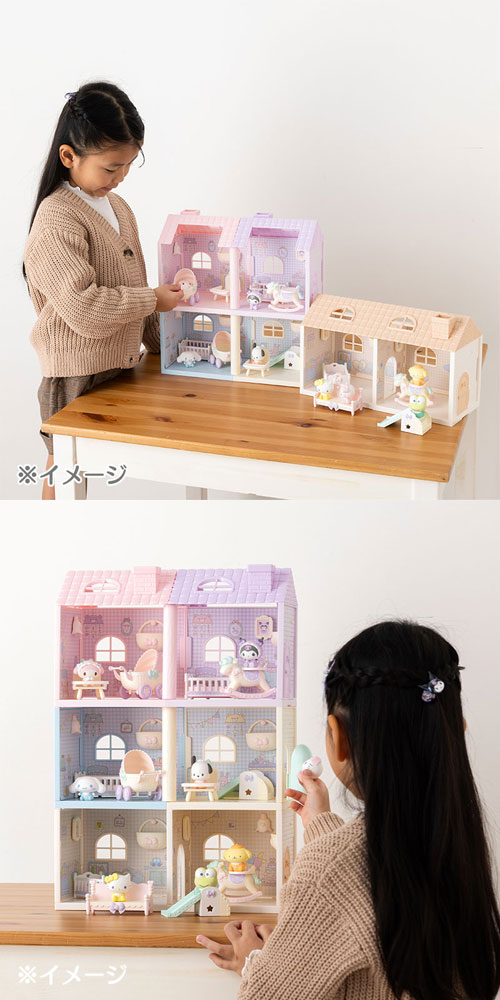 サンリオキャラクターズ ドールハウス 全5種類セット : ユウセイ堂2号