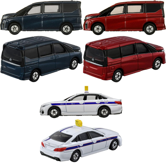 トミカ 3点セット No.94 日産 セレナ 初回版&通常版 + No.84