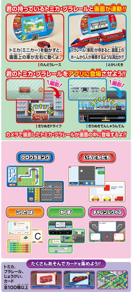 特典 ACアダプターTYPE5U 付属 あそび・まなびをアクティブに!トミカ