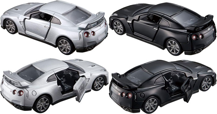 トミカプレミアム 2点セット No.17 日産 NISSAN GT-R 発売記念仕様
