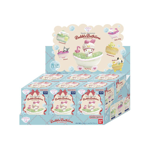サンリオ バブルバスタイム フィギュア 6種セット トキメルズBOX！ サンリオキャラクターズ ばぶるばすたいむ│ライフ