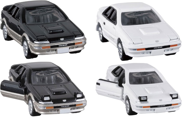 トミカプレミアム 2点セット No.48 トヨタ スプリンター トレノ AE92